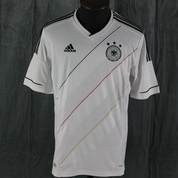 Team Germany Jersey (Retro) - 2012 Home Jersey by Adidas - Men's Large - Picture 1 of 9
